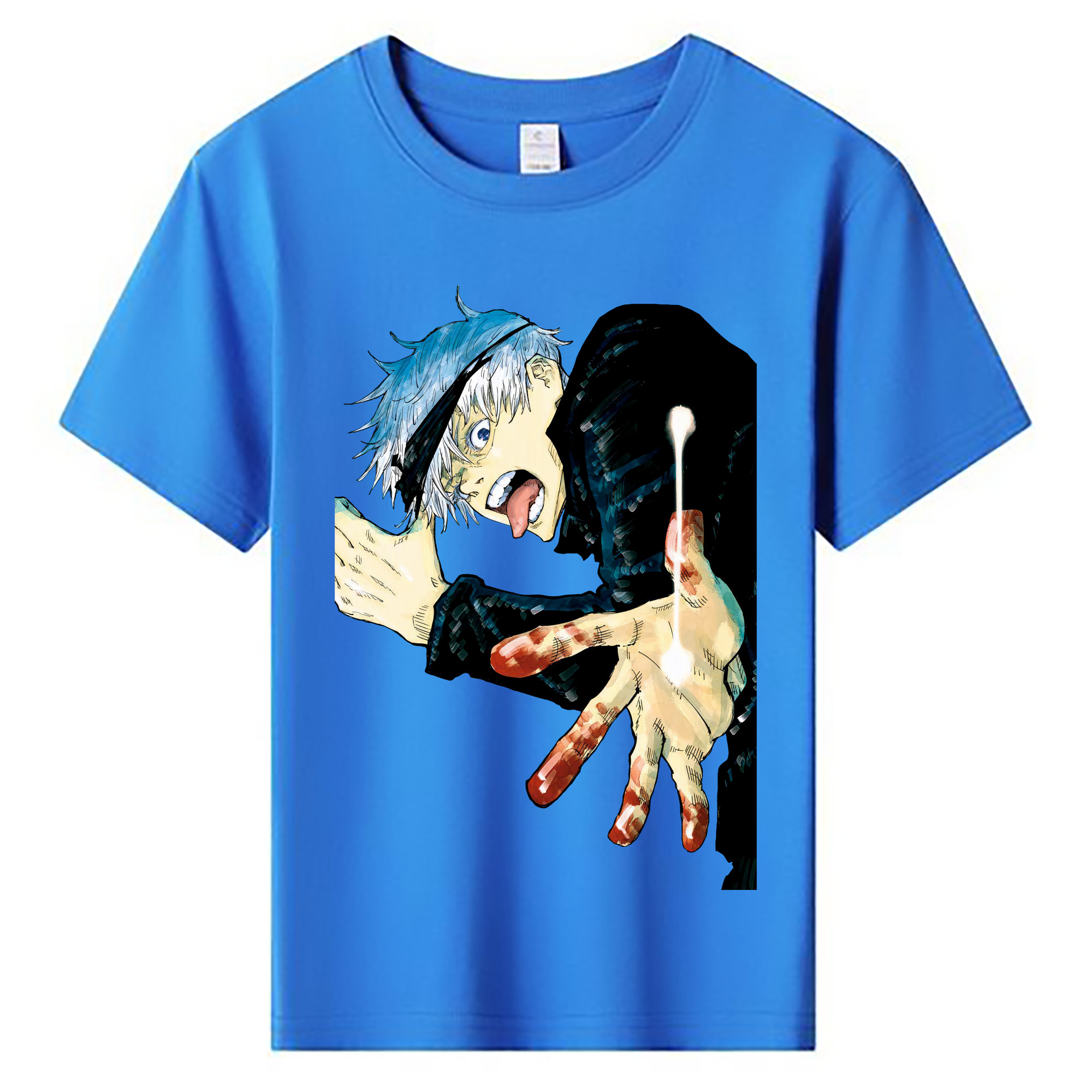 （画像用） 呪術廻戦 Jujutsu Kaisen 綿100％キッズTシャツ（フロントプリント）